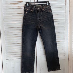 Levi’s Wedgie Straight Crop Jeans